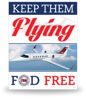 FOD Poster 22x28 Keep Them Flying - Style 6
