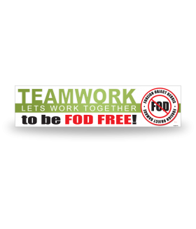 FOD Banner 2x8 Teamwork