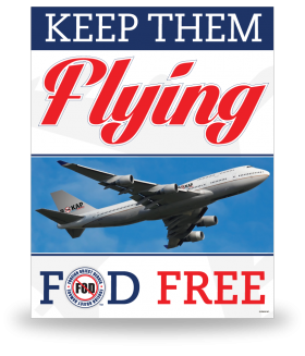 FOD Poster 22x28 Keep Them Flying - Style 1