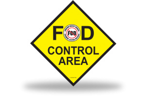 FOD Sign 12x12 Control Basic